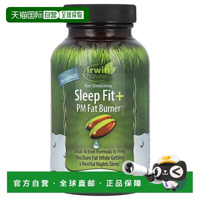 香港直邮爱乐能,Sleep Fit + PM Fat Burner, 60 Liquid Softgels