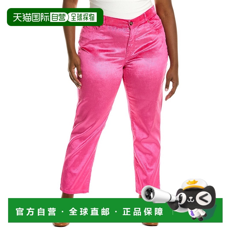 自营 Marina Rinaldi Rauler 灯芯绒长裤 时尚裤子女裤 美国奥莱
