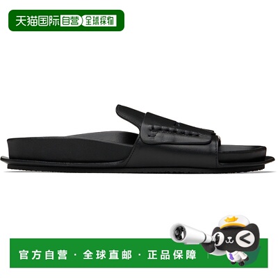 1h可退 香港直邮潮奢 Jacquemus 女士 黑色 The Mocassin sandals
