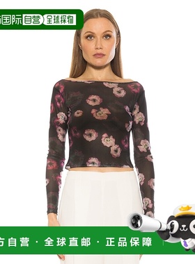 自营 alexia admorOpal Top - 黑色多色 美国奥莱直发长袖上衣