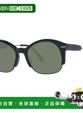 自营Serengeti Acetate & Metal Sunglasses - black 美国奥莱直