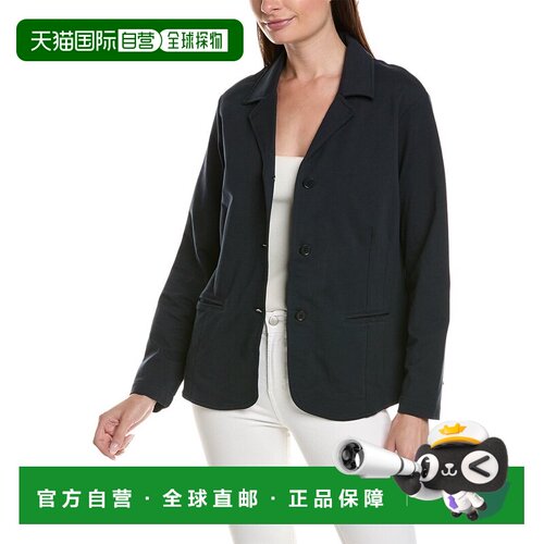 自营ALPHA STUDIO Ponte Blazer - blue 美国奥莱直发外套