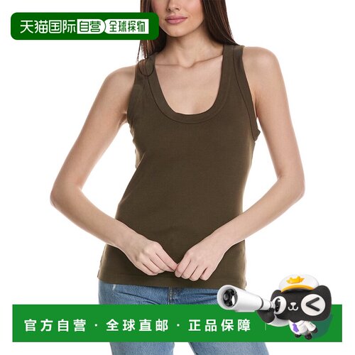 自营Michael Stars Nelly Scoop Neck Tank - green 美国奥莱直发