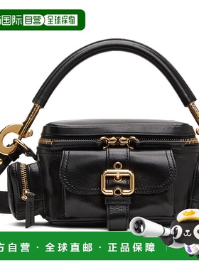 1h可退 香港直邮潮奢 Chloe 蔻依 女士 黑色小号相机包 CHC24AS53