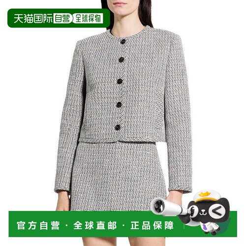自营Theory Tweed Jacket - purple 美国奥莱直发
