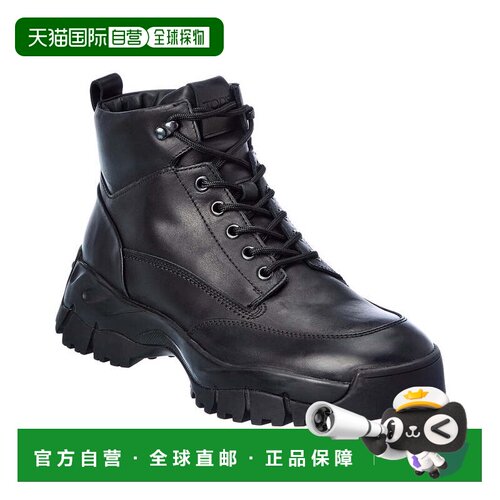 自营TOD's Mid Mountain皮靴-黑色 美国奥莱直发