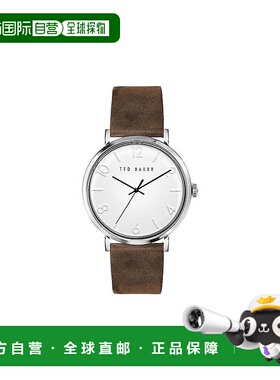 自营 Ted Baker TB Timeless Phylipa男士手表-棕色 美国奥莱直发