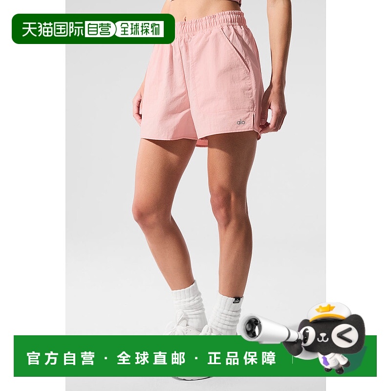 美国直邮AloYoga瑜伽Alumni女士运动短裤W6273R