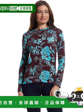 自营Johnny Was Women's Janie Fitted Long Sleeve Tee, Alexand