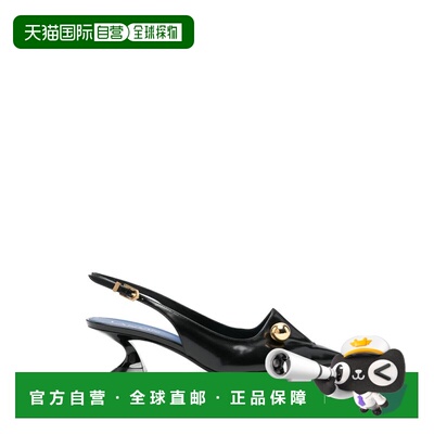 自营lanvinPointed-Toe Slingback Pumps - black 美国奥莱直发
