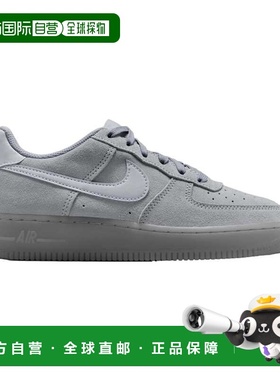 自营Grade-School Nike Air Force 1 LV8 Wolf Grey / Wolf Grey