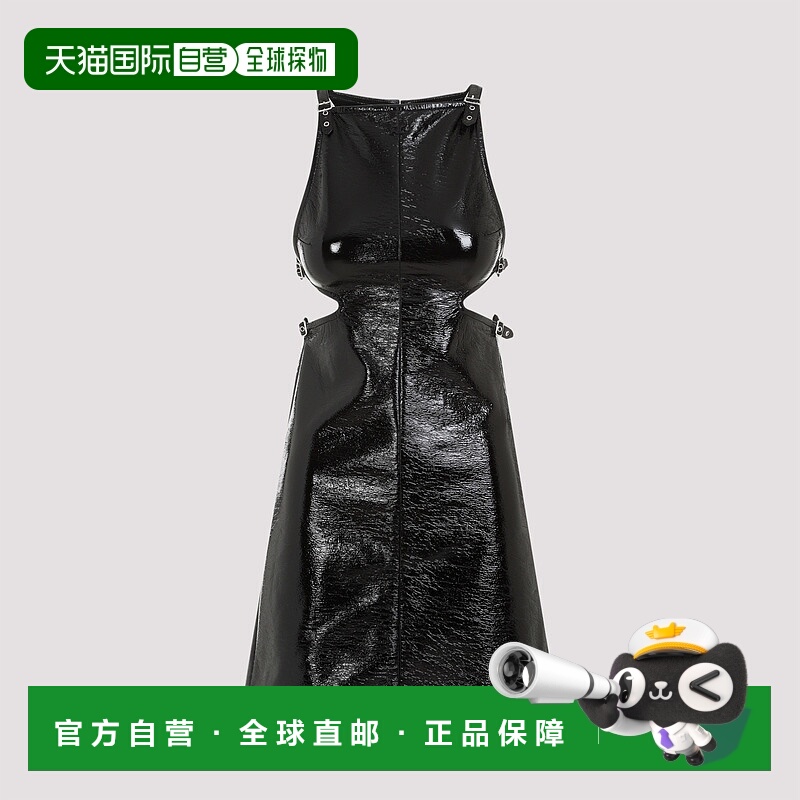 1h可退 香港直邮潮奢 Courreges 女士 细肩带镂空连衣裙 124CRO36