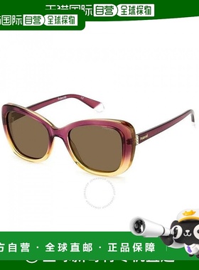 1h可退 美国直邮宝丽来偏光青铜蝴蝶女士太阳镜PLD4132/S/X0S2N/S