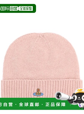 自营vivienne westwoodFinely Knitted Cashmere Beanie - neutra