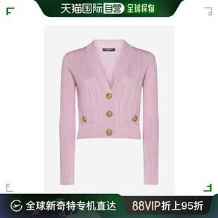 女士 balmain 纽扣 美国直邮 毛衣针织开衫