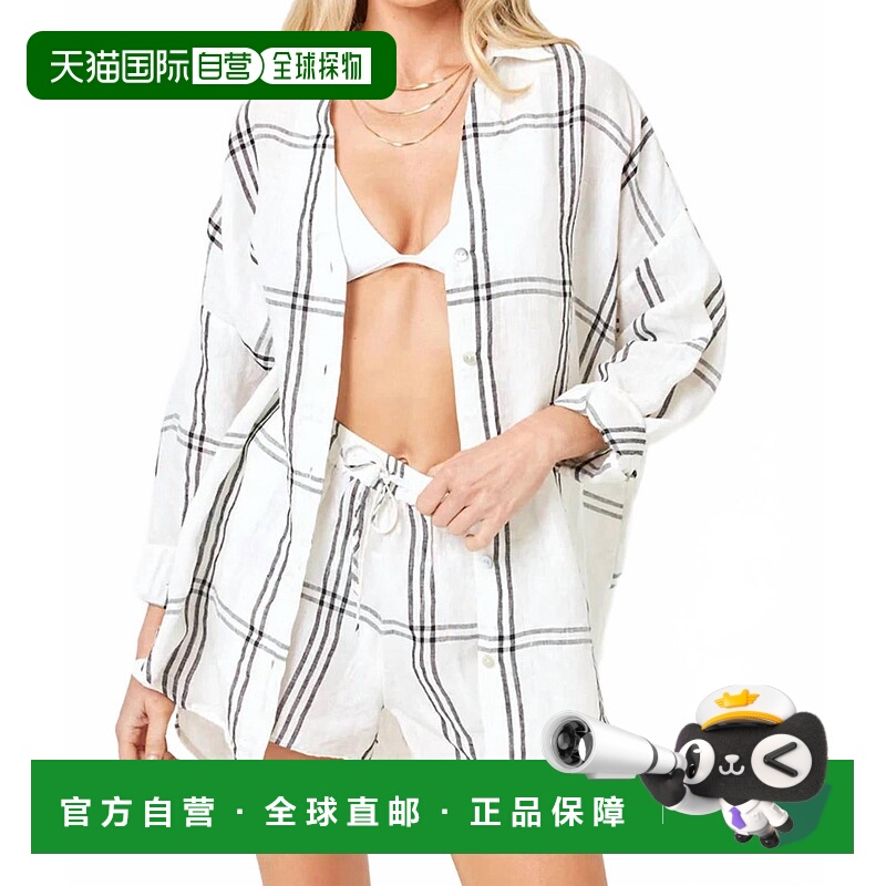 自营l spaceRio Short In Late Mornings Plaid - late mornings