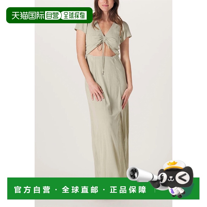 自营 the normal brand以斯拉鼠尾草连衣裙 - 鼠尾草 美国奥莱直