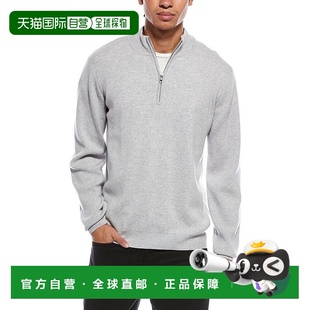 Wool Zip Cashmere Moc Ribbed 自营Brodie Blend