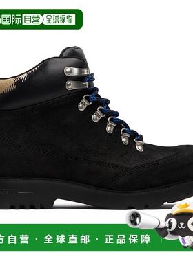 1h可退 香港直邮潮奢 Burberry 巴宝莉 男士 黑色 Suede Moor Hik