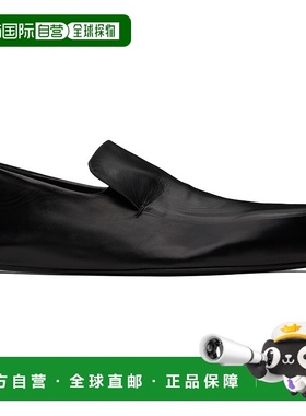 1h可退 香港直邮潮奢 Jil Sander 吉尔 桑达 女士 黑色 Flat 乐福