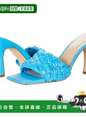 自营 Marc Fisher LTD Draya凉鞋女式Macaroon皮革方形鞋头JOBB10