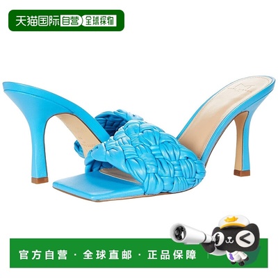 自营 Marc Fisher LTD Draya凉鞋女式Macaroon皮革方形鞋头JOBB10