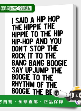 自营 curioos Rappers Delight Sugarhill Gang 嘻哈抒情音乐艺术