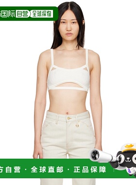 1h可退 香港直邮潮奢 Jacquemus 女士 白色 Le Bandeau Bellinu