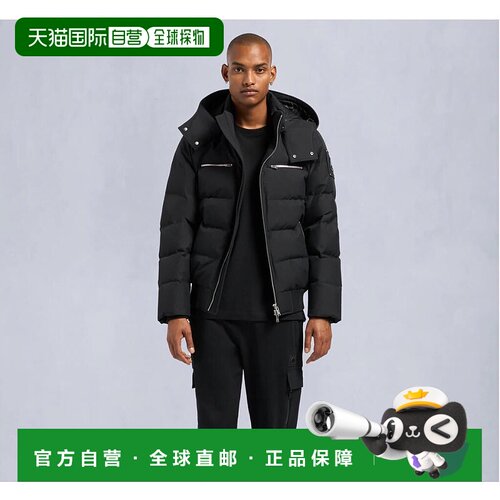 加拿大直邮Moose Knuckles男士CLOUD BOMBER连帽拉链长袖夹克外套