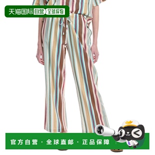 自营Electric Linen blue 美国奥 Crop Pant Sail Rose Blend