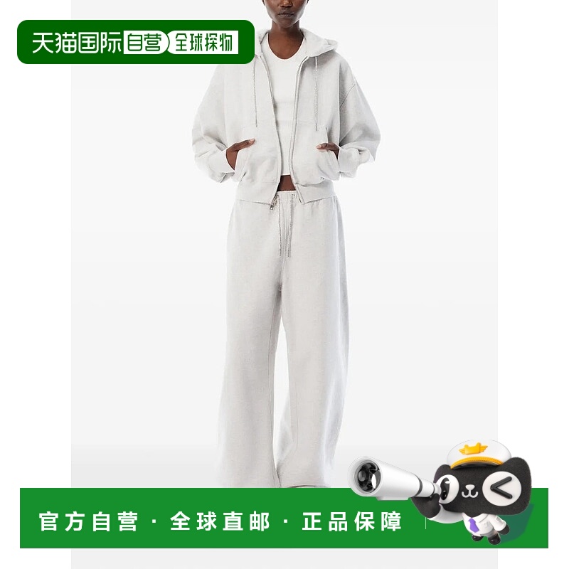 美国直邮ALEXANDER WANG - Women Mid Rise Sweat Rhinestone Dra