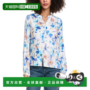 Loop Button Dahl 美国奥莱直发 Shirt white Front 自营Bella