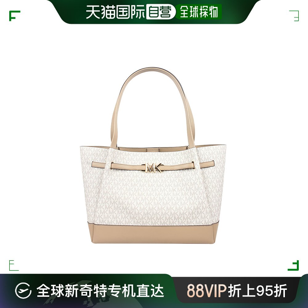 香港直发Michael Kors/MK女包 女士拼色老花大容量手提单肩托特包 箱包皮具/热销女包/男包 通用款女包 原图主图