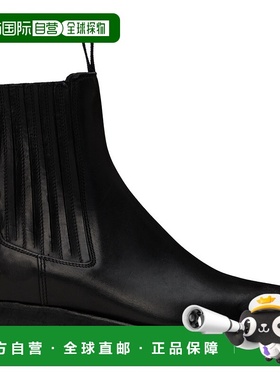 1h可退 香港直邮潮奢 GOLDEN GOOSE 男士 黑色切尔西靴 GMF00540F