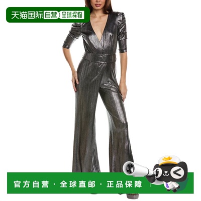 自营retrofeteRetrofête Maureen 连体裤 - 金属色 美国奥莱直发