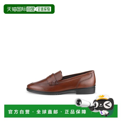 加拿大直邮ecco ECCO Dress Classic 15 女士皮革乐福鞋单鞋