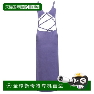 自營 esber格紋胸罩連衣裙 淡紫色 美國奧萊直發 christopher