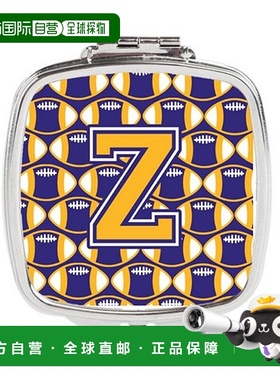 自营 Carolines Treasures CJ1064-ZSCM 字母 Z 足球紫色和正品