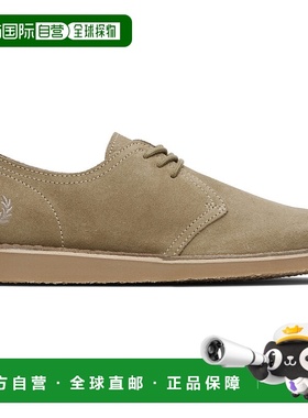 1h可退 香港直邮潮奢 Fred Perry 弗莱德.派瑞 男士 卡其色 Linde