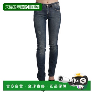 自营Ermanno Skinny Jeans Waist Mid Washed Scervino Women