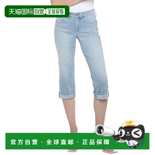 Marilyn Petite Hollander 九分牛仔裤 美国奥 自营 蓝色 NYDJ