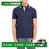 海军蓝棉领高尔夫FTS184 自营 Greenwich男式 马球衫 Michael Kors