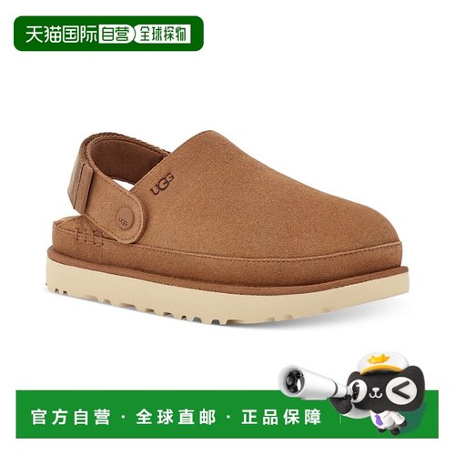 自营UGG Goldenstar 1138252-CHE Clogs Women Chestnut Suede Ad