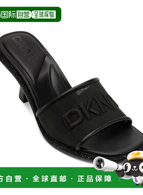 自营 dkny女式拉德克利夫凉鞋-黑色 美国奥莱直发单鞋