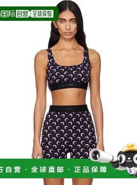 1h可退 香港直邮潮奢 Marine Serre 女士 黑色 Recycled Moon Jer