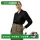 Pleated Women Silk 自营lilysilkElagent Blouse for black 美