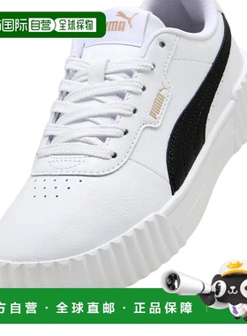 自营puma彪马Carina 3.0彪马白色-彪马黑色400365-03女式-白色 美