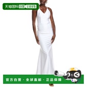 白色 york问题纽约礼服 美国奥莱直发连衣裙长裙 new 自营issue