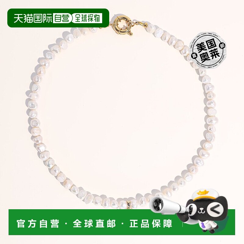 joey babyLola 心形项链 - 金色 【美国奥莱】直发珍珠吊坠链子