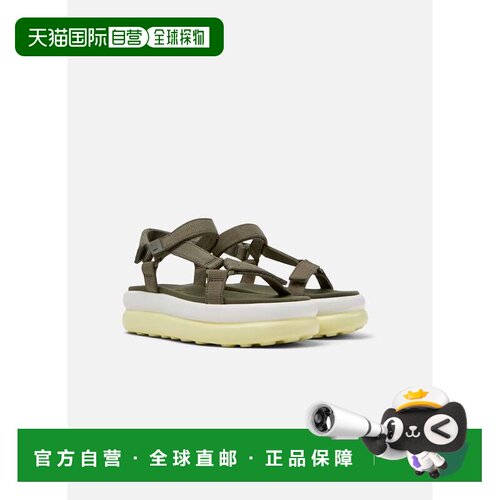 自营camper凉鞋女式露营鞋Pelotas Flota Up-绿色 美国奥莱直发
